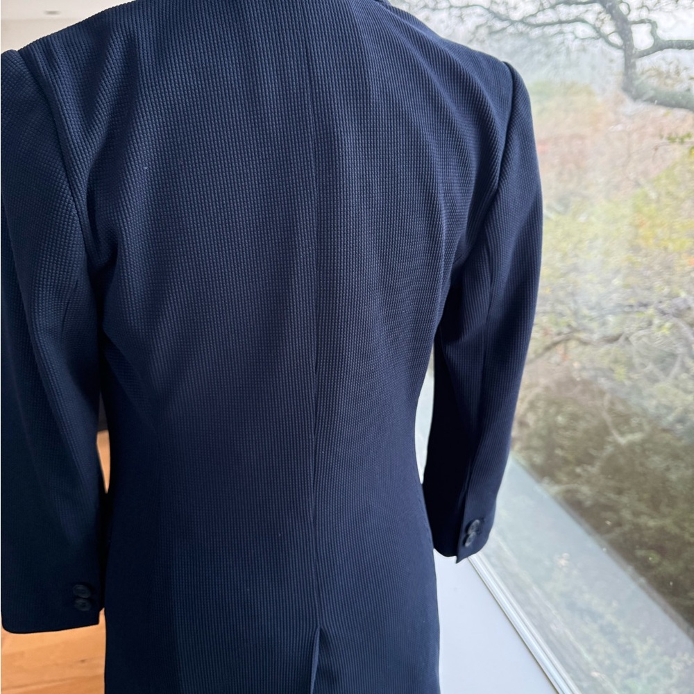 The Limited Navy Blue Tailored Blazer Office Career Jacket Size XS - Picture 3 of 10